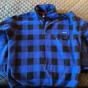 Patagonia Synchilla snap pullover. size Large.